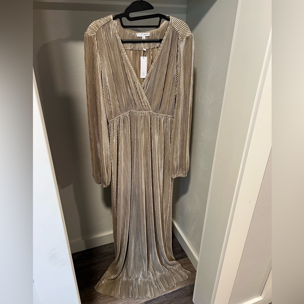 Brand new velvet maxi dress